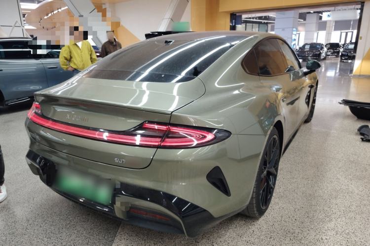 Used Xiaomi Auto SU7 2024 Four-Wheel Drive Ultra-Long Range Advanced Intelligent Driving Max Edition Rear Right 45 Deg
