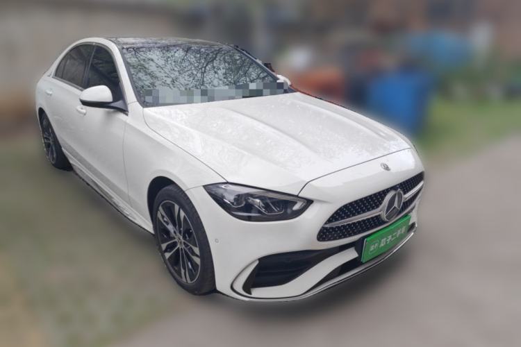 Used Mercedes-Benz C-Class New Energy 2025 C 350 eL Front Right 45 Deg