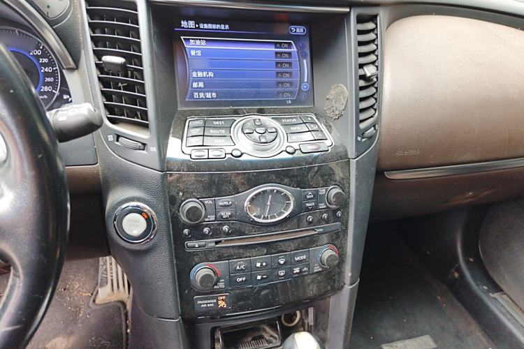 Used Infiniti QX70 2013 3.7L Standard Edition Audio And AC Panel