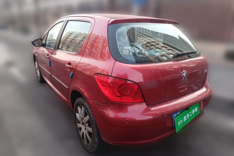 Used Peugeot 307 2013 Hatchback 1.6L Automatic Comfort Edition Rear Left 45 Deg