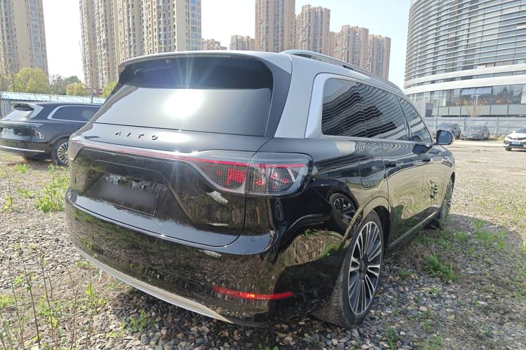 Used Hima AITO M9 2024 Range-Extended Ultra Version 42 kWh 6-Seater Model Rear Right 45 Deg