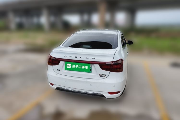 Used Dongfeng Aeolus E70 2021 Revised Version 2 500 Ultra-Comfort Edition Rear