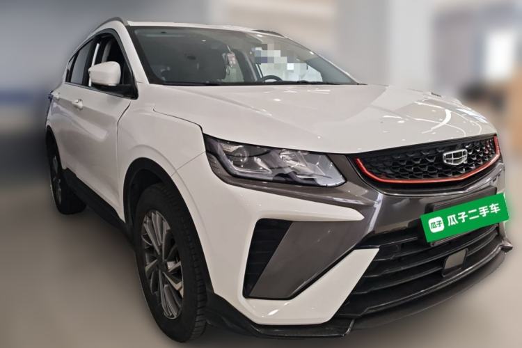 Used Geely Auto Coolray 2021 1.4T DCT Platinum Edition Front Right 45 Deg