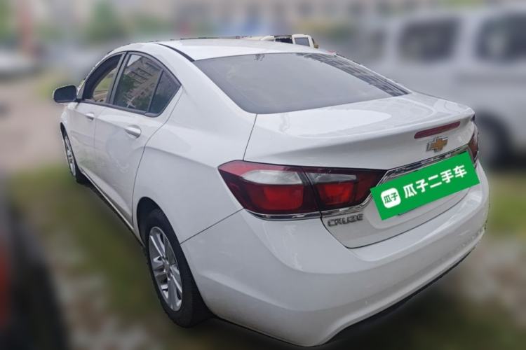 Used Chevrolet Cruze 2016 1.5L Automatic Stylish Sunroof Version Rear Left 45 Deg