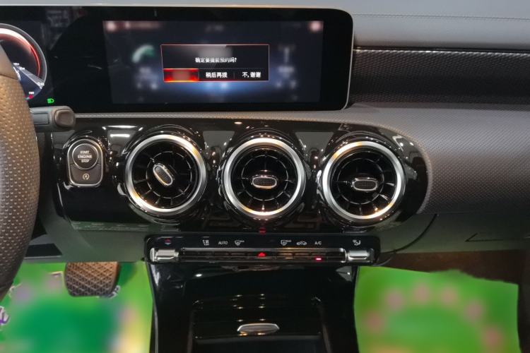 Used Mercedes-Benz A-Class 2019 A 200 L Sport Sedan Audio And AC Panel
