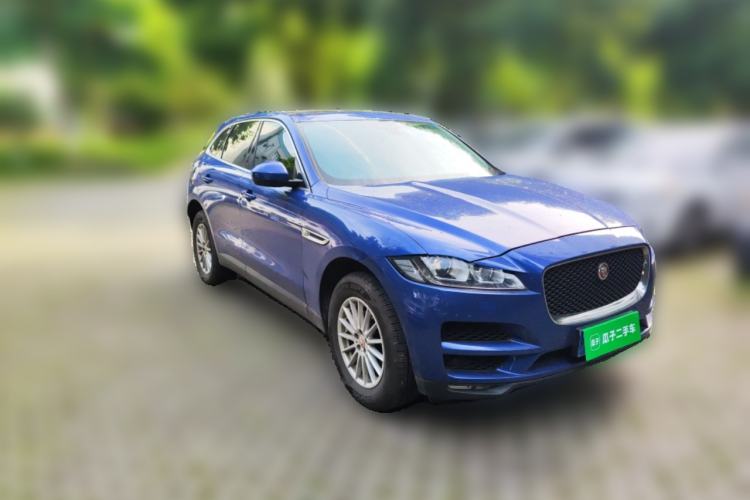Used Jaguar F-PACE 2019 2.0T Four-Wheel Drive Urban Luxury Edition Front Right 45 Deg