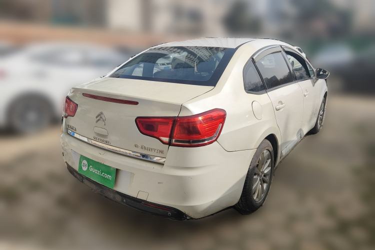 Used Citroen C-Quatre 2016 Classic Sedan 1.6L Manual CNG Rear Right 45 Deg