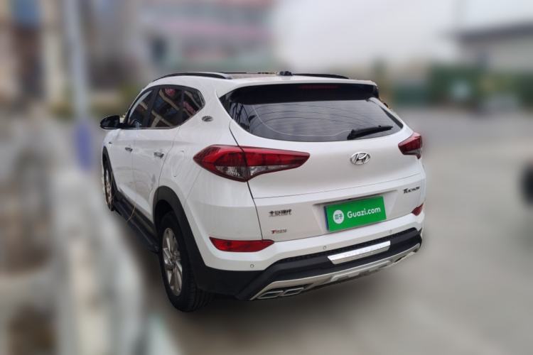Used Hyundai Tucson 2018 1.6T Dual-Clutch Two-Wheel Drive 15th Anniversary Special Edition Rear Left 45 Deg