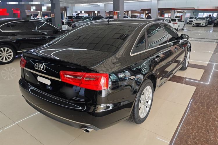 Used Audi A6L 2014 TFSI Standard Model Rear Right 45 Deg