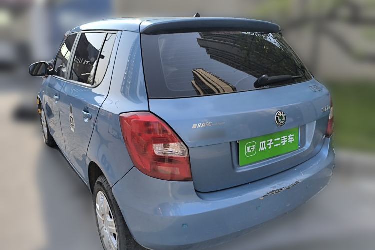 Used Skoda Fabia 2011 1.4L Manual Crystal Edition Rear Left 45 Deg