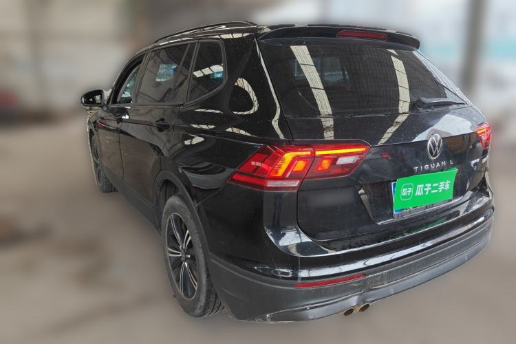 Used Volkswagen Tiguan L 2021 280TSI Automatic Two-Wheel Drive Smart Edition Rear Left 45 Deg