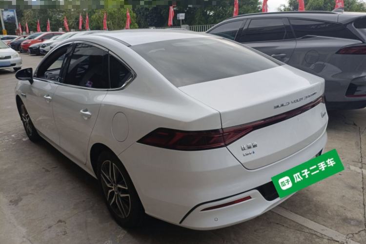 Used BYD Qin PLUS 2021 DM-i 55KM Flagship Model Rear Left 45 Deg