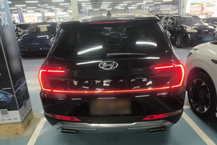 Used Hyundai Santa Fe 2020 380 TGDi Automatic Two-Wheel Drive GLS Luxury Edition Rear