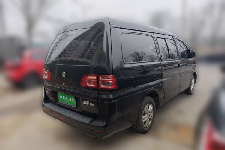 Used FORTHING Lingzhi 2019 M5L 1.6L 9-Seater Base Model China VI Standard Rear Right 45 Deg