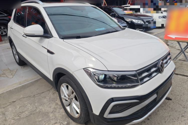 Used Volkswagen T-Cross 2021 1.5L Automatic Comfort Edition Front Right 45 Deg