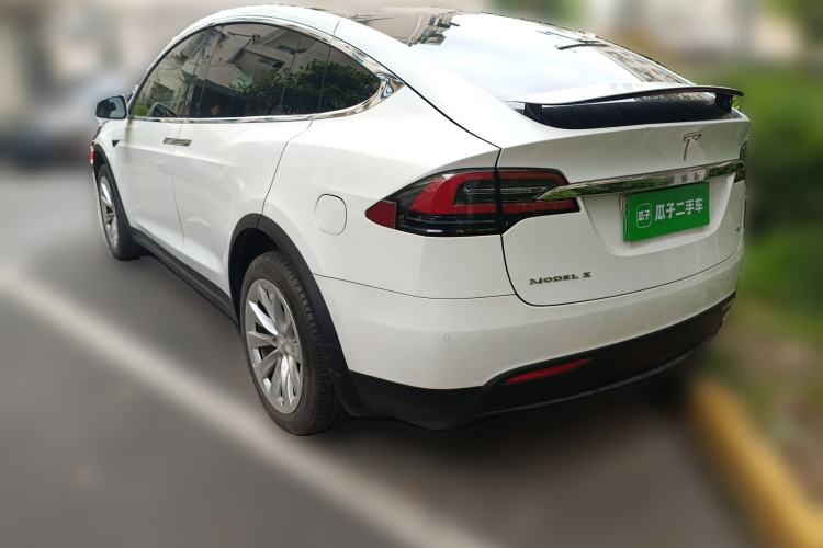 Used Tesla Model X 2016 X 75D Rear Left 45 Deg