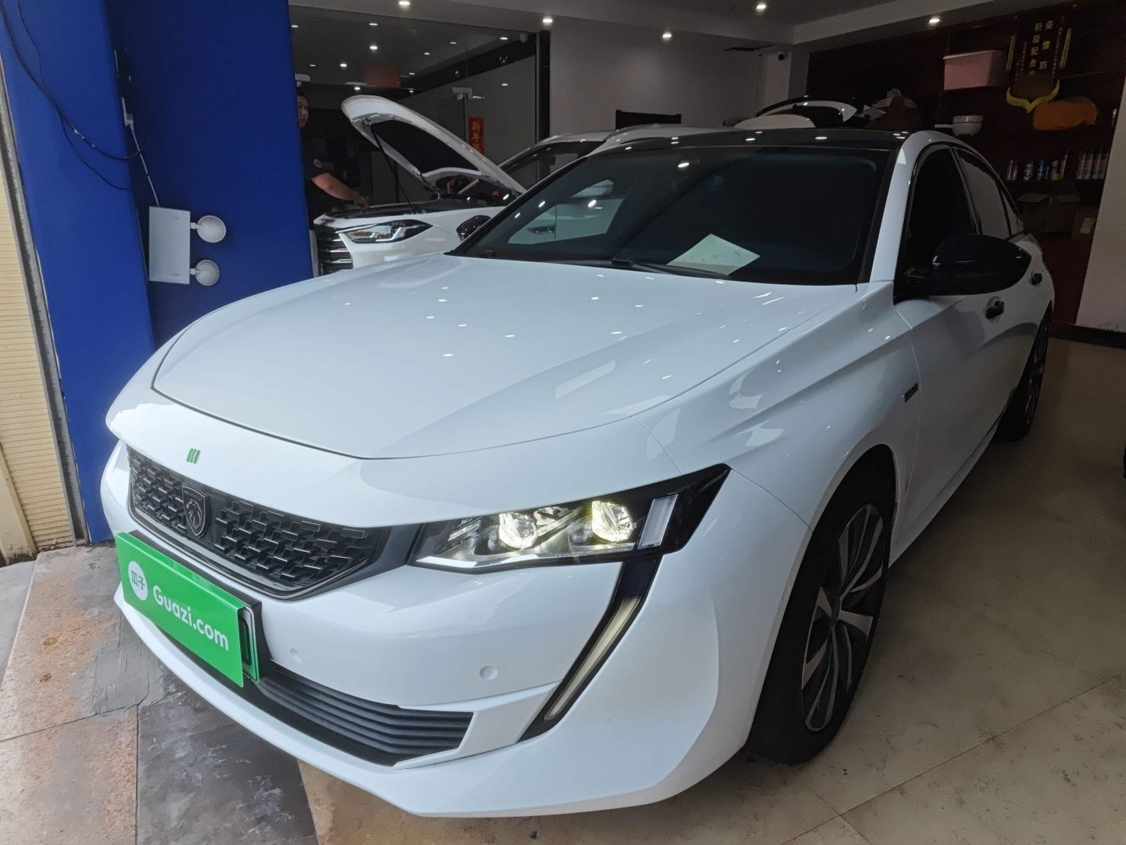 تحت مقدمة السيارة