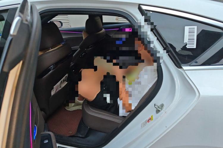 Used BYD Han 2020 EV Long-Range Luxury Model Left Rear Seat