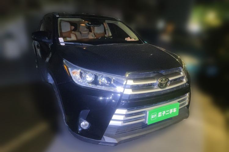 Used Toyota Highlander 2018 2.0T Two-Wheel Drive Luxury Edition 7 Seats China VI Standard