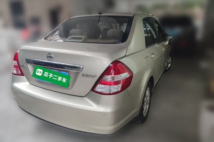 Used Nissan Tiida Sedan 2008 1.6L Automatic Fashion Edition Rear Right 45 Deg