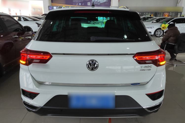 Used Volkswagen T-ROC 2019 280TSI DSG Two-Wheel Drive Comfort Version China VI Standard Rear
