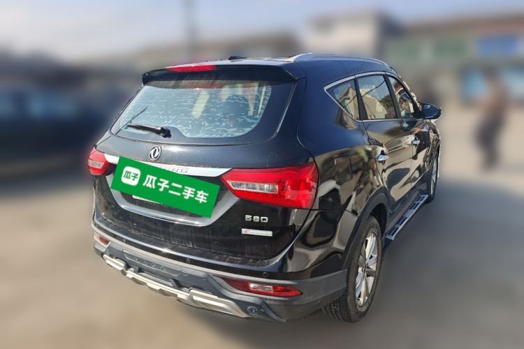 Used Dongfeng Fengon 580 2017 1.8L Manual Comfort Model Rear Right 45 Deg