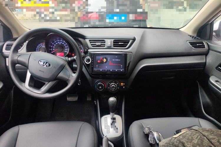 Used Kia K2 2012 Sedan 1.4L Automatic GLS Commemorative Edition Center Console