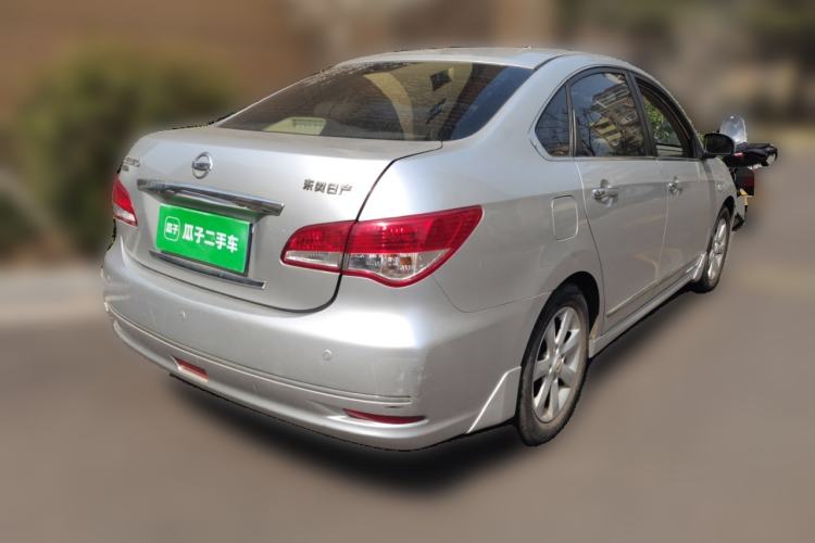 Used Nissan Sylphy 2009 1.6 XL Manual Luxury Sunroof Edition Rear Right 45 Deg
