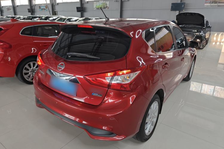 Used Nissan Tiida 2020 1.6L CVT Cool Edition Rear Right 45 Deg