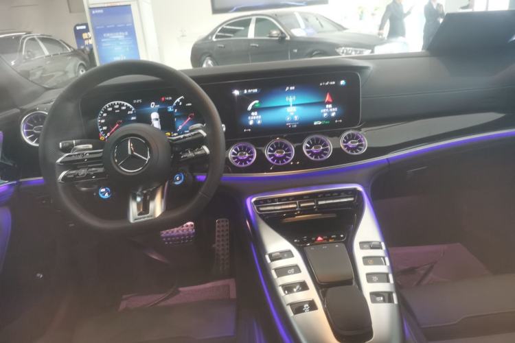 Used Mercedes-Benz AMG GT 2023 AMG GT 50 Four-Door Coupe Center Console