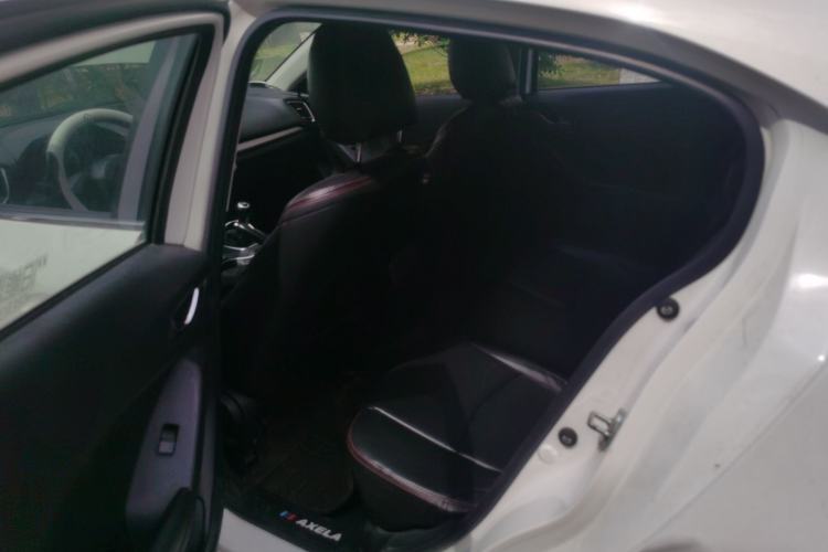 Used Mazda 3 Axela 2016 Sedan 1.5L Manual Comfort Model Left Rear Seat