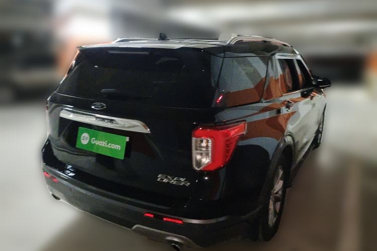 Used Ford Explorer 2020 EcoBoost 285 Rear-Drive Trend Edition 7-Seater Rear Right 45 Deg