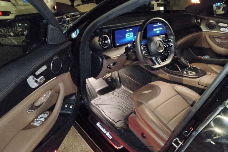 Used Mercedes-Benz E-Class New Energy 2021 E 350 e L Plug-in Hybrid Sports Sedan
