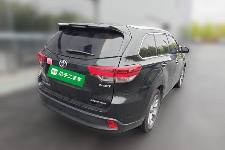 Used Toyota Highlander 2018 2.0T Four-Wheel Drive Luxury Version 7 Seats China VI Standard Rear Right 45 Deg