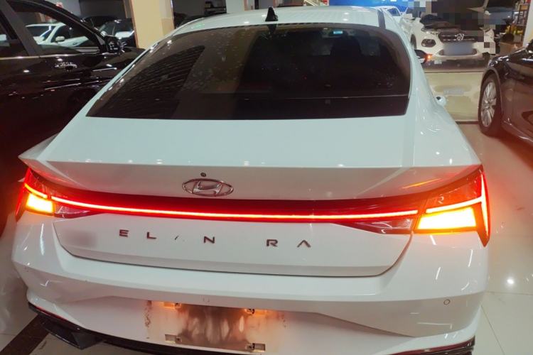 Used Hyundai Elantra 2021 1.5L CVT LUX Prestige Edition Rear