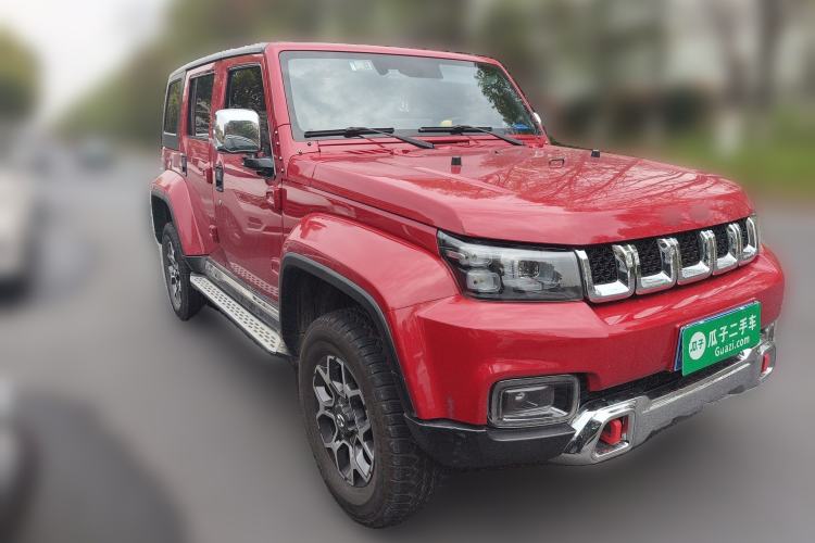 Used BAIC Off-Road BJ40 2018 PLUS 2.3T Automatic Four-Wheel Drive Flagship Version China V Emission Standard Front Right 45 Deg
