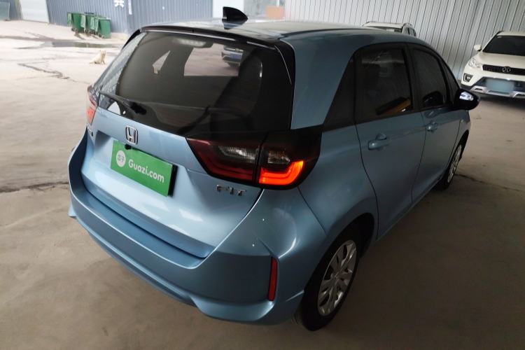 Used Honda Fit 2021 1.5L CVT Trend Edition Rear Right 45 Deg