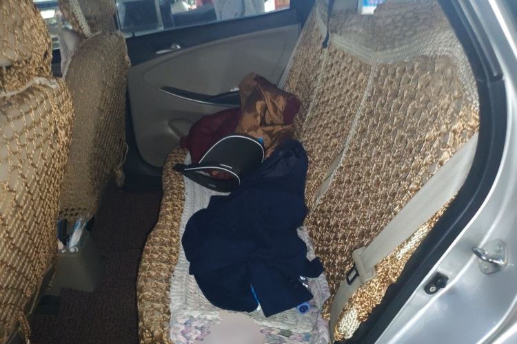 Used Hyundai Verna (older generation) 2014 1.4L Manual Smart GLS Trim Left Rear Seat