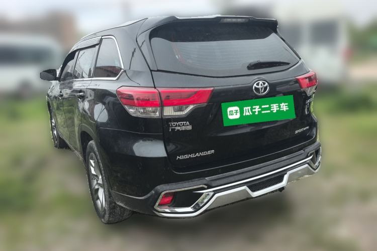 Used Toyota Highlander 2018 2.0T Four-Wheel Drive Luxury Edition 7 Seats China V Emission Standard Rear Left 45 Deg