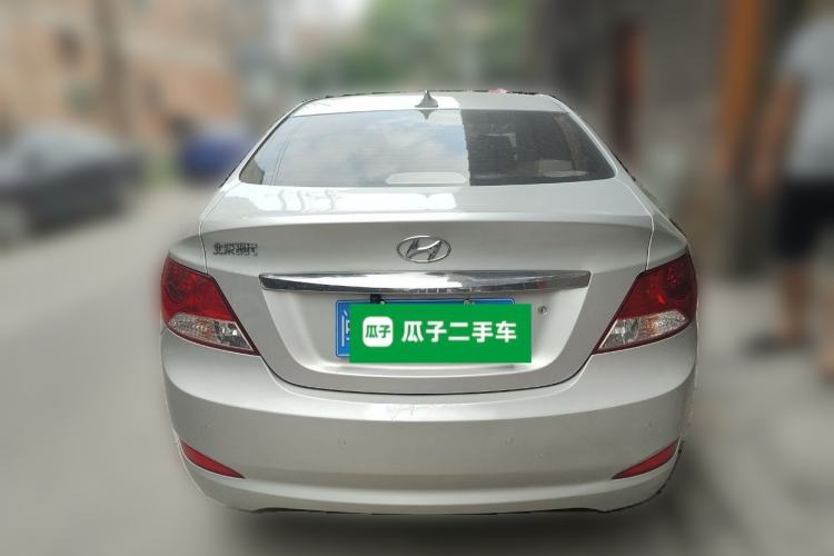 Used Hyundai Verna (older generation) 2010 Sedan 1.4L Automatic Fashionable GT Model Rear