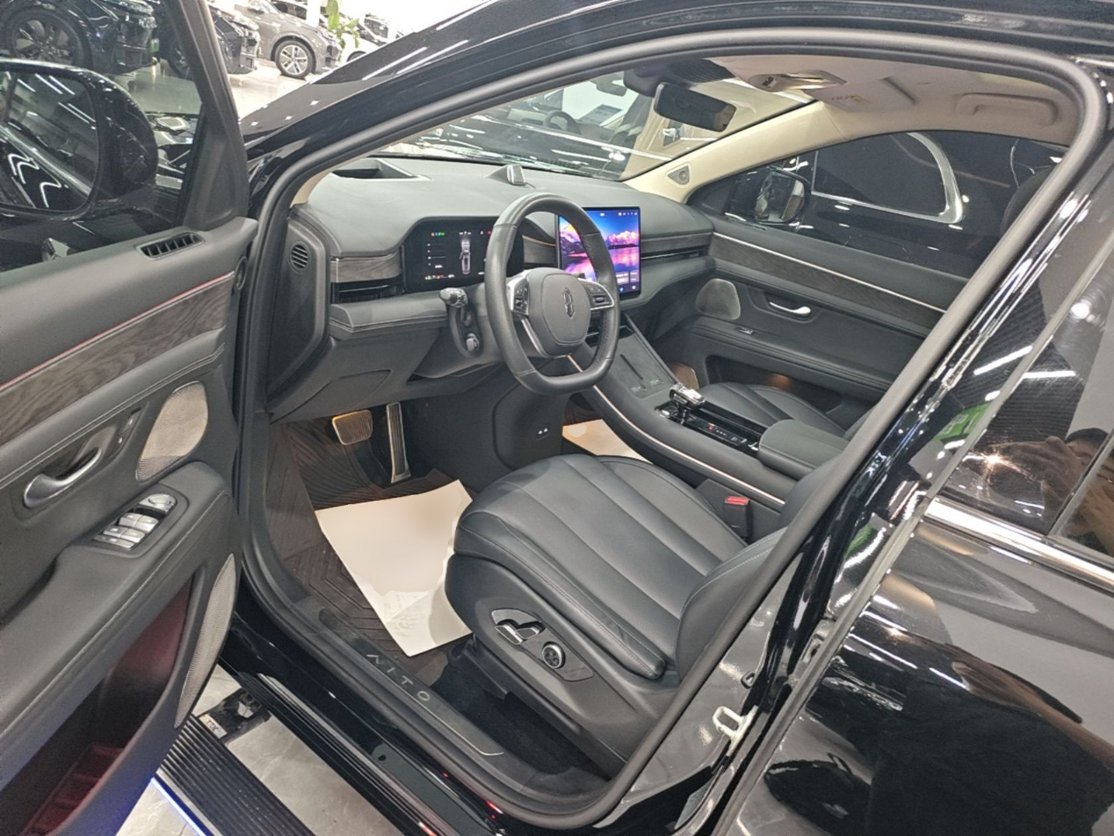 Avant de la voiture