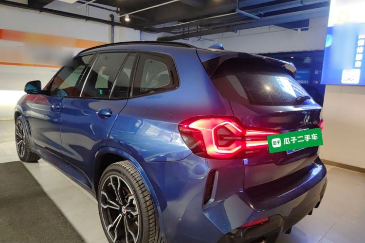 Used BMW X3 2022 Second Facelift xDrive30i Leading Edition M Night Sky Package Rear Left 45 Deg