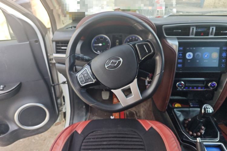 Used Huanghai Xiao Niu 2021 2.4L N1 Manual Gasoline Two-Wheel Drive Chuanfu Type Extended Flat-Bottom Cargo Bed 4K22
