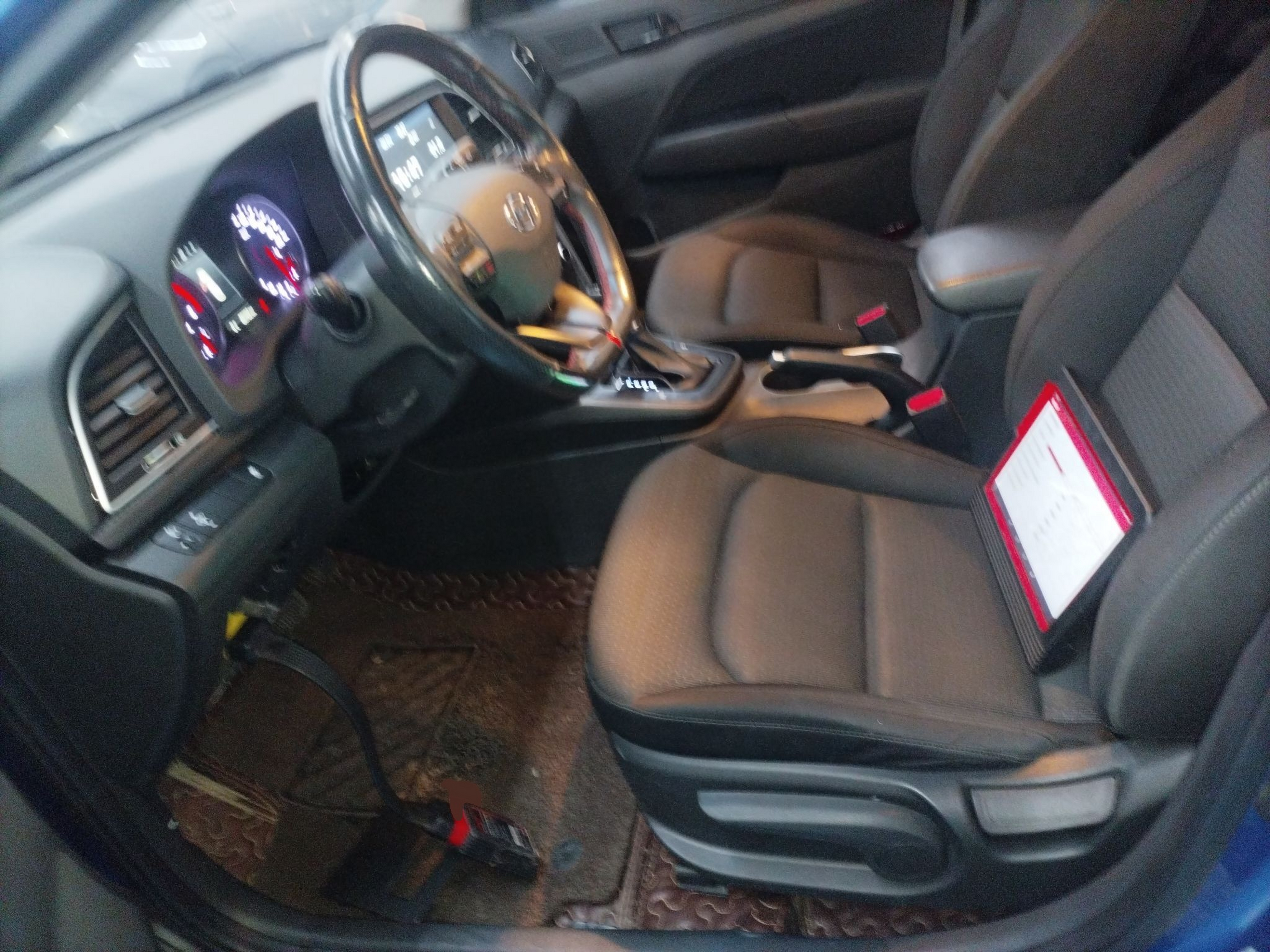 Avant de la voiture