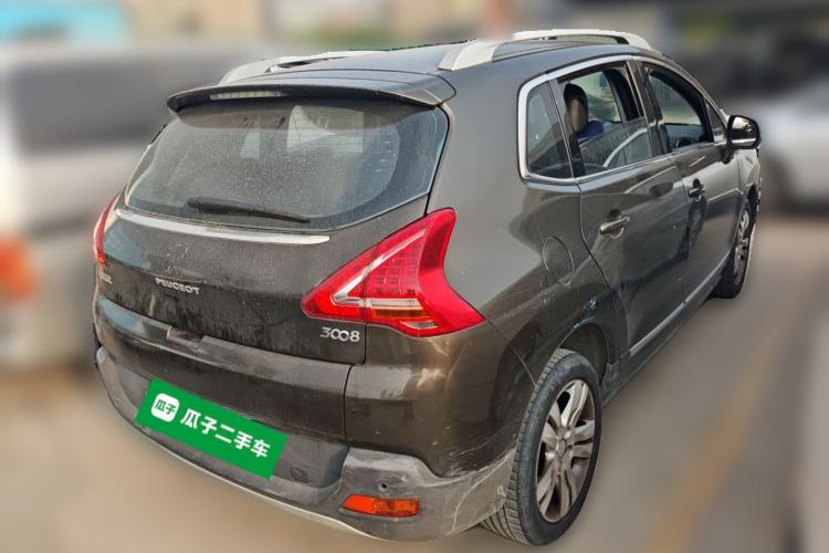 Used Peugeot 3008 2013 2.0L Automatic Trend Edition Rear Right 45 Deg