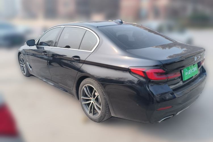 Used BMW 5 Series New Energy 2022 535Le M Sport Package Rear Left 45 Deg