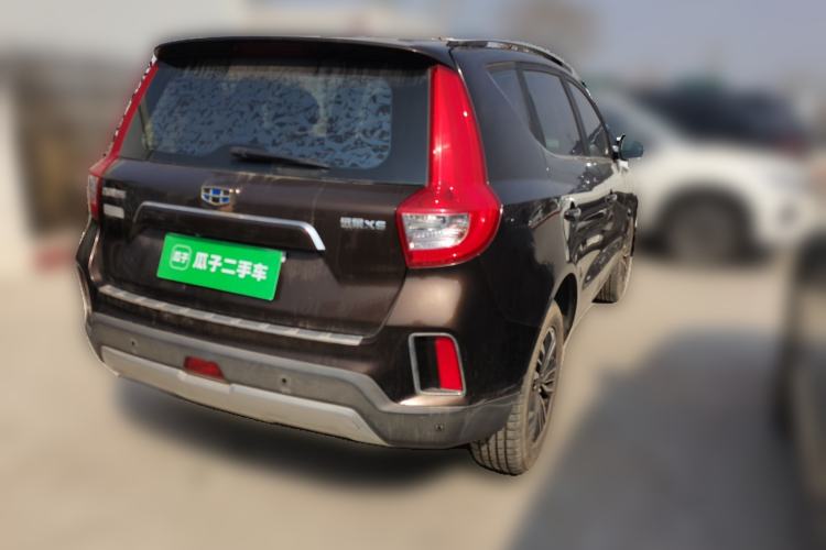 Used Geely Auto Vision X6 2016 1.8L Manual Luxury Model Rear Right 45 Deg