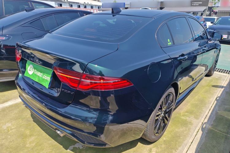 Used Jaguar XEL 2024 2.0T 250 PS R-DYNAMIC S Ebony Black Sport Edition Rear Right 45 Deg