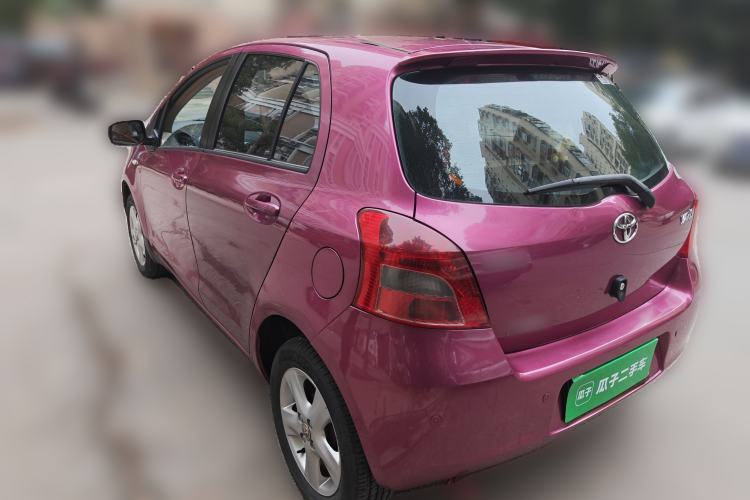 Used Toyota Yaris 2009 1.6E Automatic Comfort Edition Rear Left 45 Deg