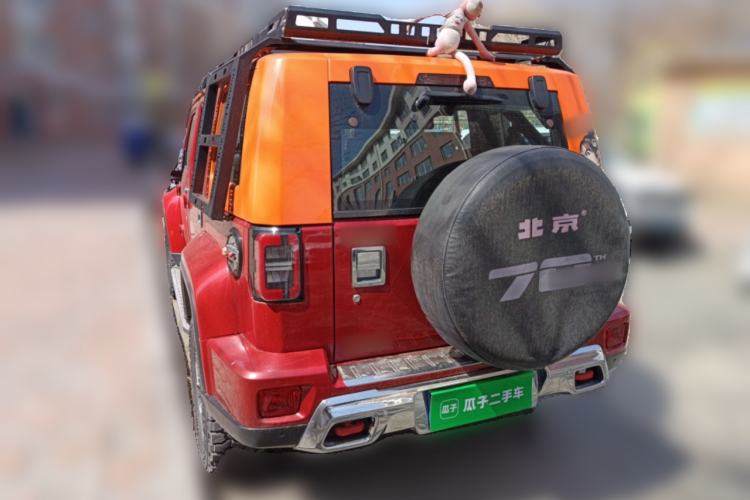 Used BAIC Off-Road BJ40 2019 2.3T Automatic Four-Wheel Drive Shengshi Huazhang Edition China VI Emission Standard Rear Left 45 Deg